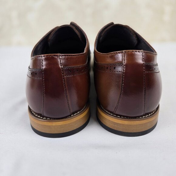 Stacey Adams Size 16M Brown Dickinson Cap Toe Oxfords Leather Office Career NWT main image 12